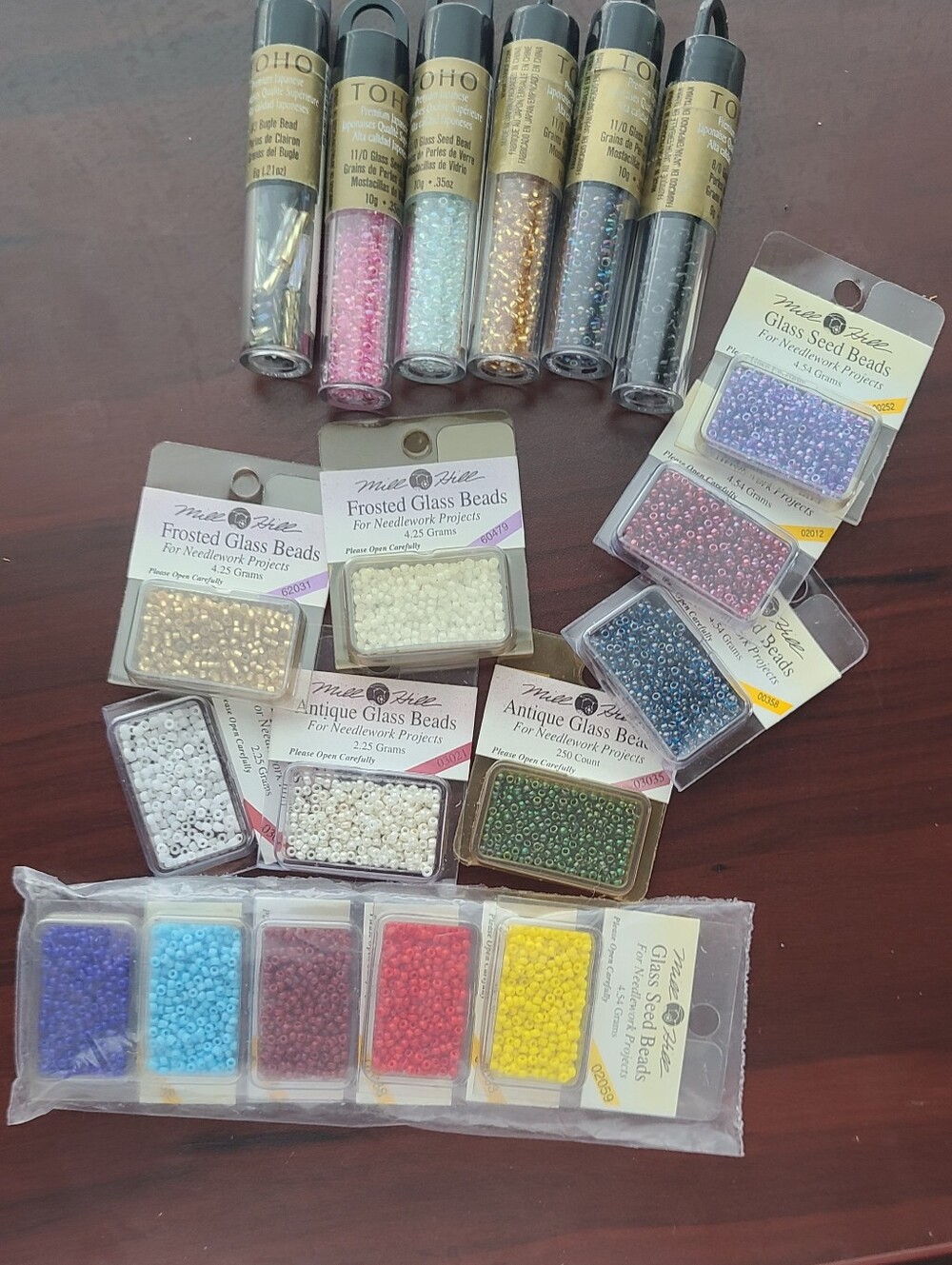 Needwork Project Seed Beads